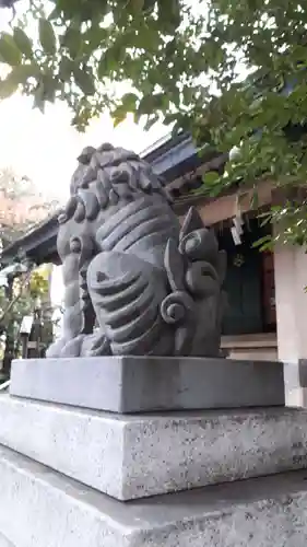 榊神社の狛犬