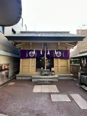 朝日神社の本殿・本堂