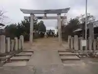 八幡社(本部田八幡社)の鳥居
