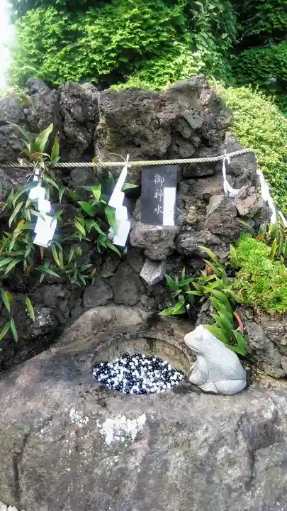 水宮神社の手水舎