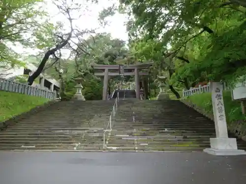 函館八幡宮の鳥居