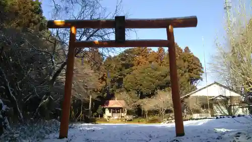 息栖神社の鳥居