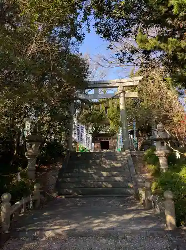 羽豆神社の鳥居