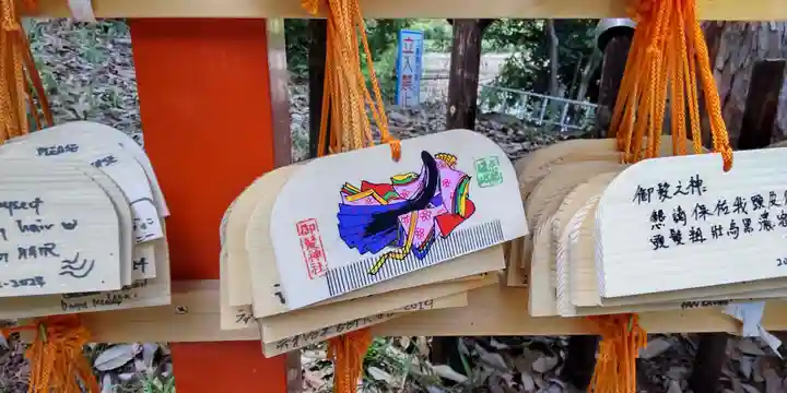 御髪神社の絵馬