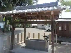 宝来山神社の手水