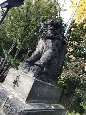 篠路神社の狛犬