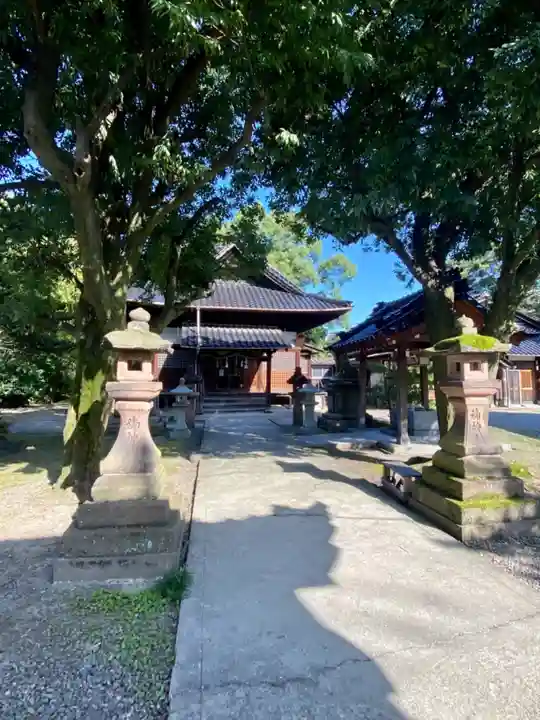 豊田白山神社の本殿・本堂