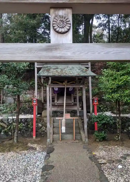 御髪神社の本殿・本堂