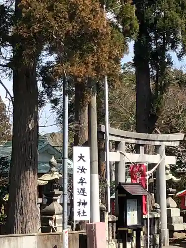 大汝牟遅神社の鳥居