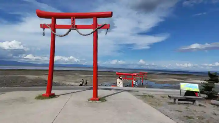 大魚神社の鳥居