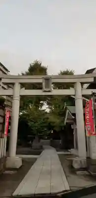 青砥神社の鳥居