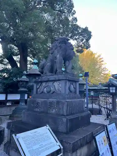 上野東照宮の狛犬