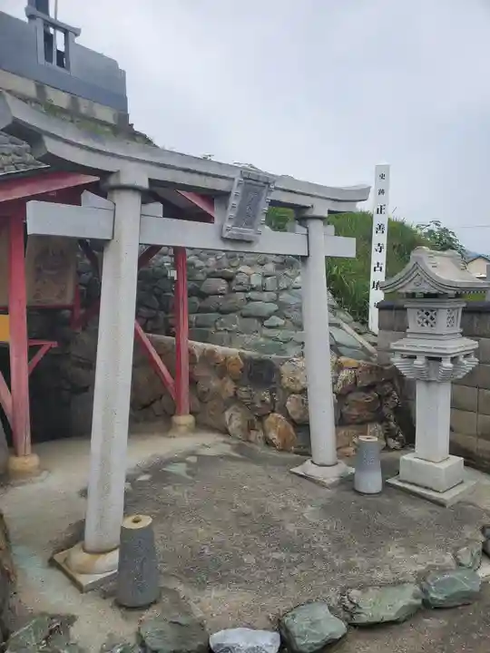 正善寺の鳥居