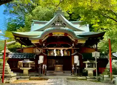 粟田神社の本殿・本堂