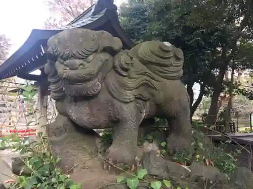 菊田神社の狛犬