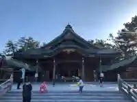 新潟縣護國神社の本殿・本堂