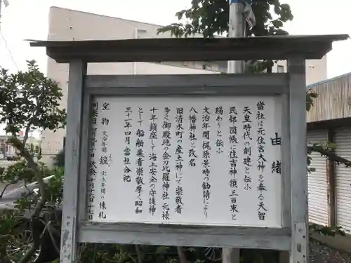 下清水八幡神社の歴史