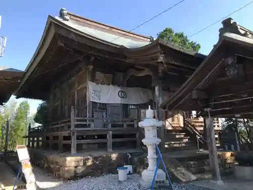 禅師峰寺の本殿