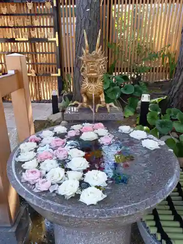 白山神社の手水舎