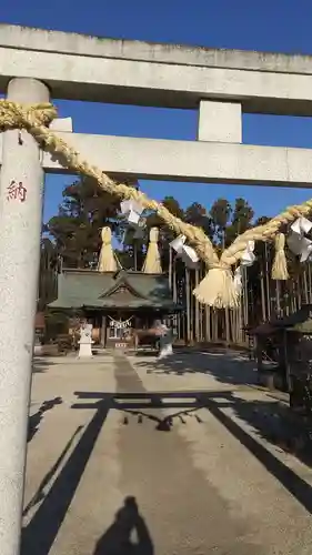 鹿嶋三嶋神社の鳥居