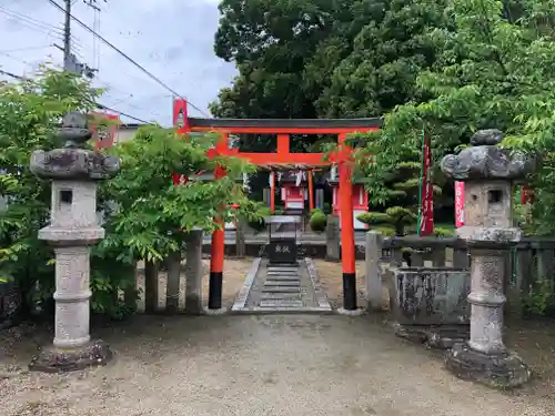 龍田神社の鳥居