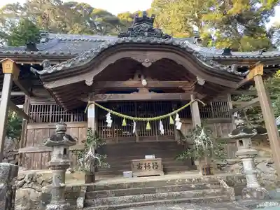 渭伊神社の本殿・本堂