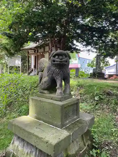 永山神社の狛犬