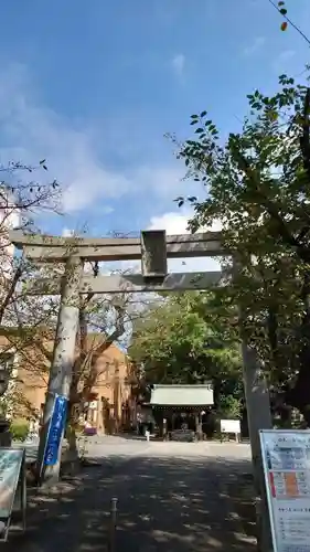 若宮八幡社の鳥居