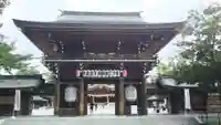 寒川神社の山門・神門