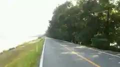 治水神社の自然