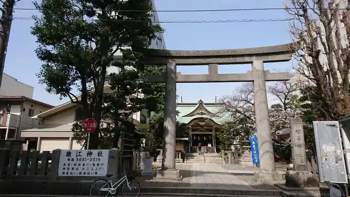 猿江神社の鳥居