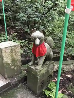 佐助稲荷神社の狛犬