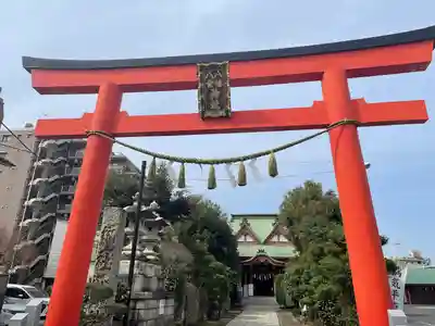 八幡八雲神社の鳥居