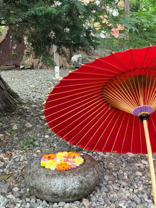 帯廣神社の手水舎