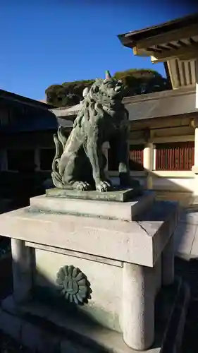 愛知縣護國神社の狛犬