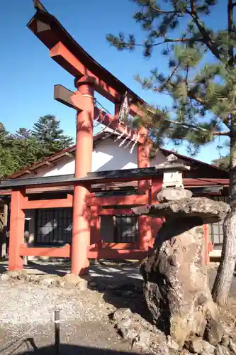 我野神社の鳥居