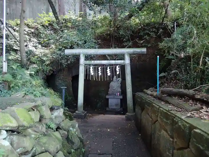 穴澤天神社の鳥居