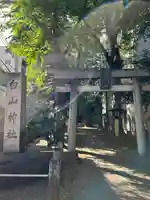 荻窪白山神社の鳥居