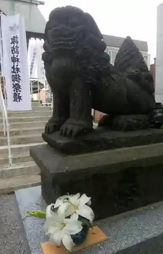 札幌諏訪神社の狛犬