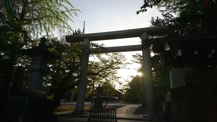 富山縣護國神社の鳥居