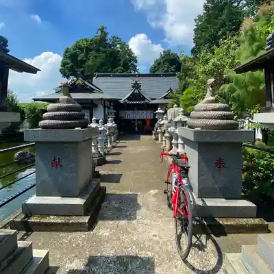 白蛇辨財天の狛犬