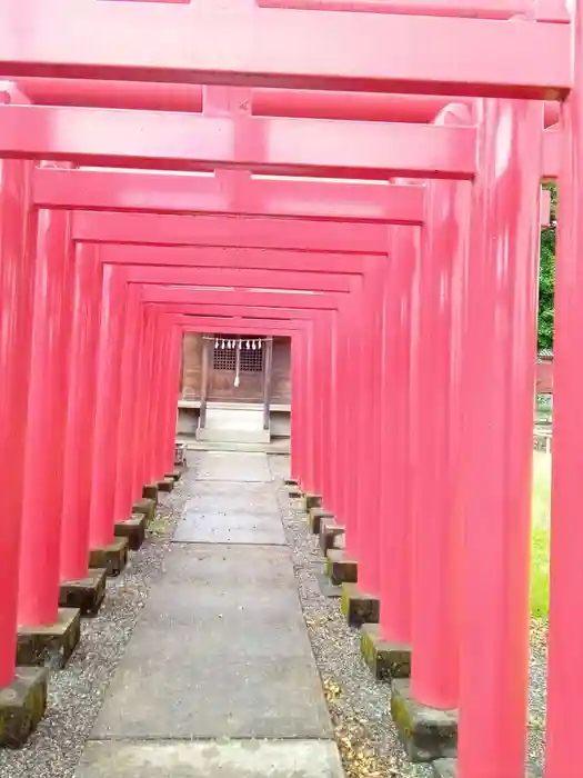 古尾谷八幡神社の鳥居