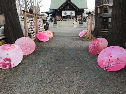 札幌諏訪神社の庭園