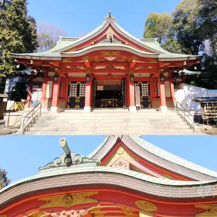 世田谷八幡宮の本殿・本堂