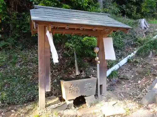 熊野神社の手水舎
