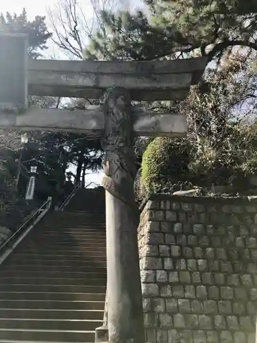 品川神社の鳥居