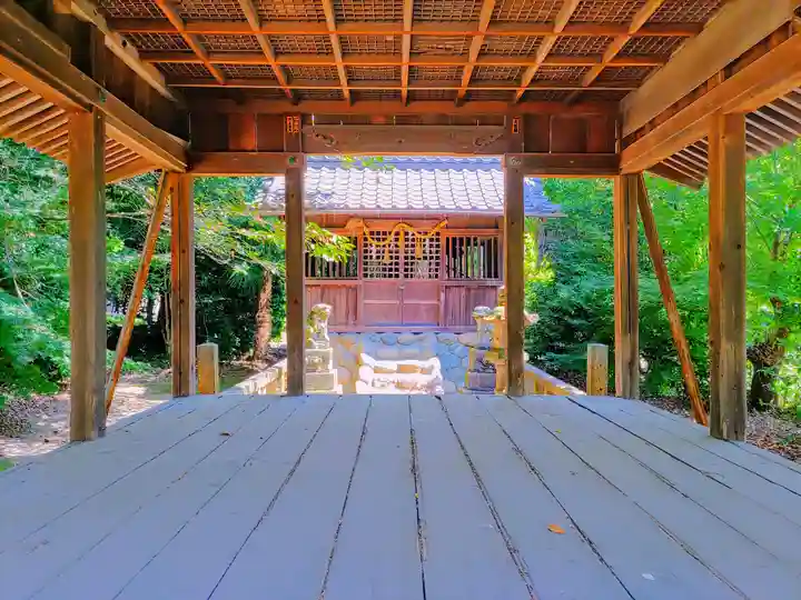 神明社(両寺内)の本殿・本堂