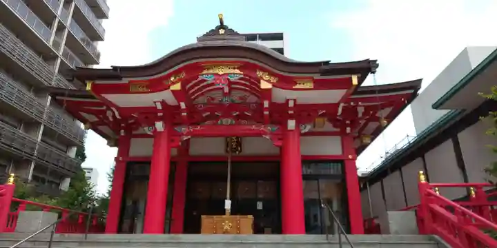 成子天神社の本殿・本堂