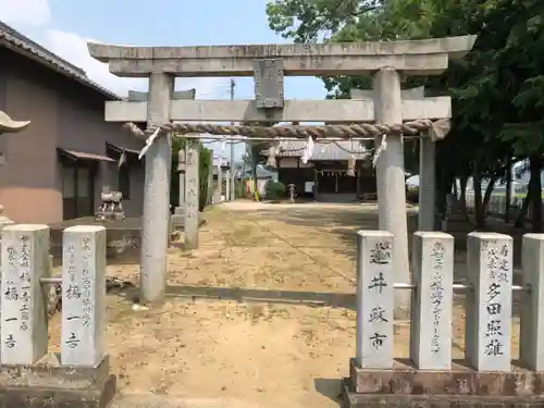 神前神社の鳥居