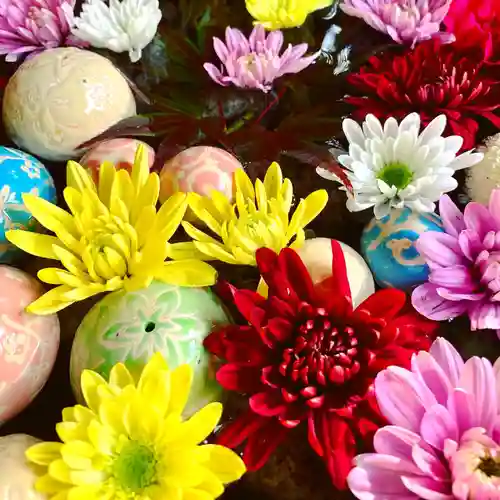 滑川神社 - 仕事と子どもの守り神の手水舎